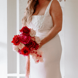 Sonder Wedding Bouquet - Cherry Bomb - Premium Artificial Wedding Flowers by Sonder + Stone Boutique