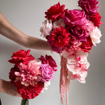 Sonder Wedding Bouquet - Cherry Bomb - Premium Artificial Wedding Flowers by Sonder + Stone Boutique