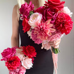 Sonder Wedding Bouquet - Cherry Bomb - Premium Artificial Wedding Flowers by Sonder + Stone Boutique