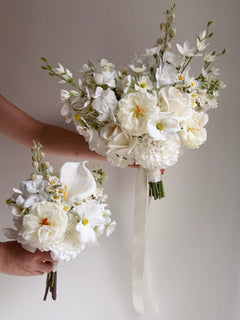 Sonder Wedding Bouquet - Cloud Nine - Premium Artificial Wedding Flowers by Sonder & Stone Boutique