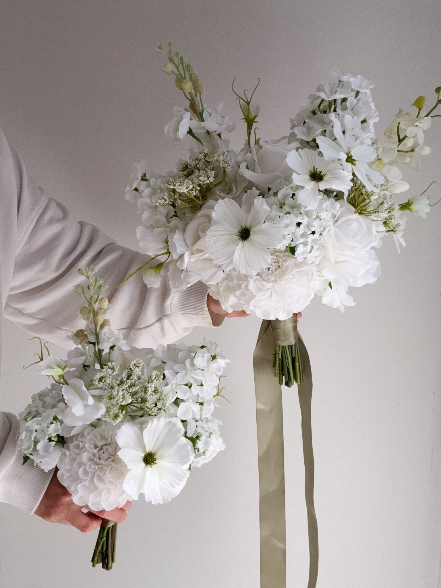 Sonder Wedding Bouquet - Cloud Nine - Premium Artificial Wedding Flowers by Sonder & Stone Boutique