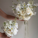 Sonder Wedding Bouquet - Cloud Nine - Premium Artificial Wedding Flowers by Sonder & Stone Boutique