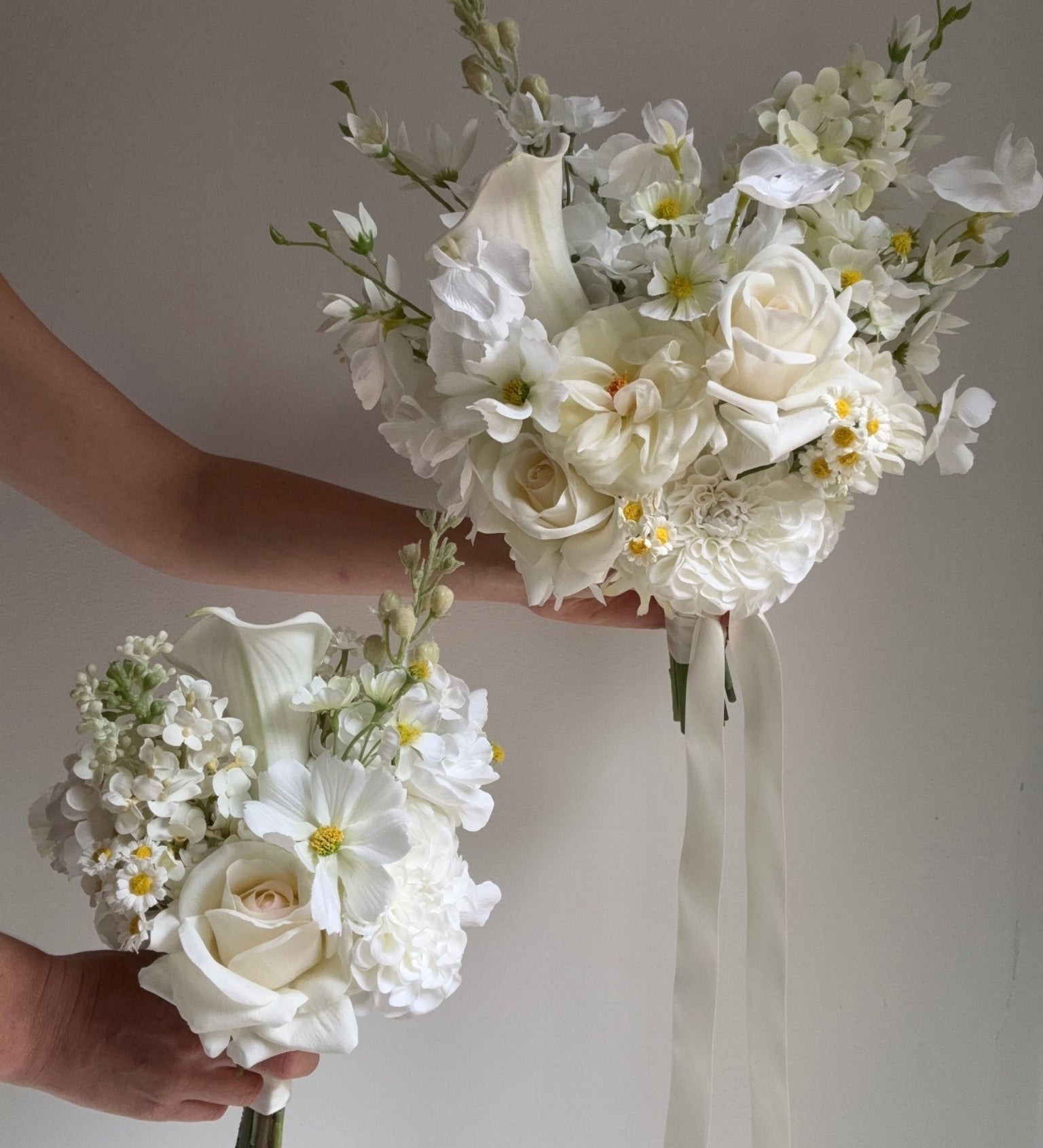 Sonder Wedding Bouquet - Cloud Nine - Premium Artificial Wedding Flowers by Sonder & Stone Boutique