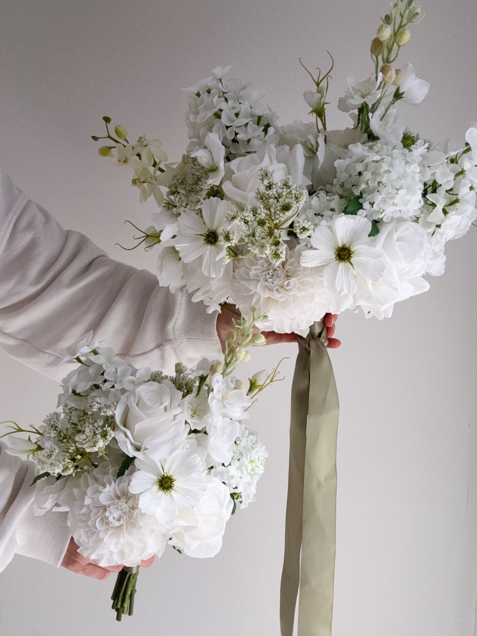 Sonder Wedding Bouquet - Cloud Nine - Premium Artificial Wedding Flowers by Sonder & Stone Boutique