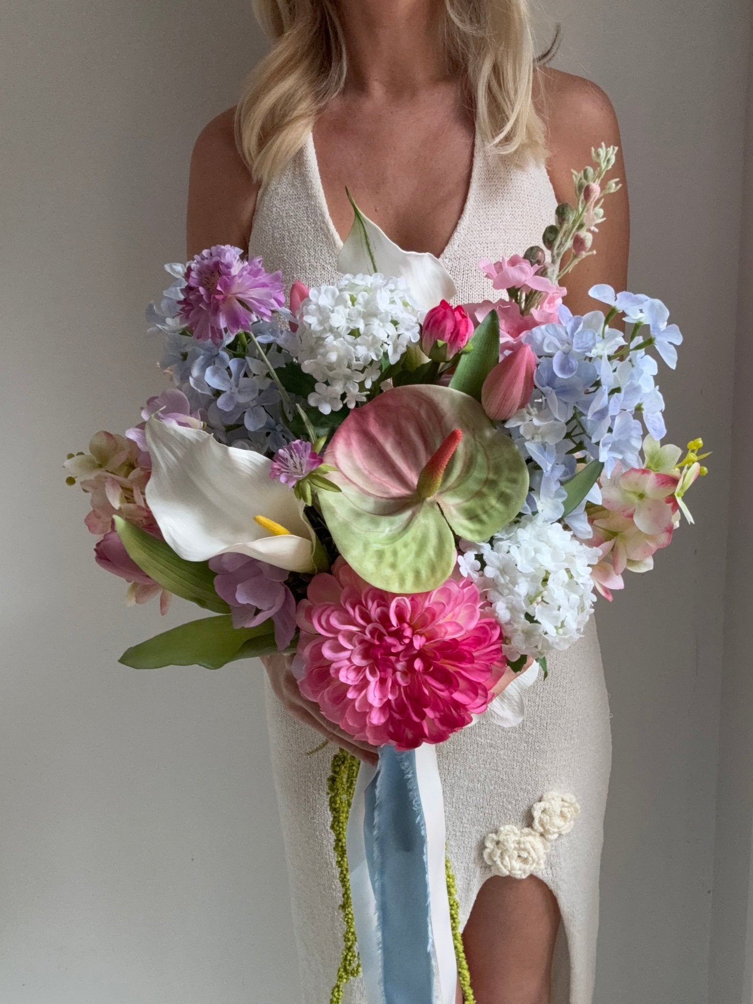 Sonder Wedding Bouquet - Colour Bomb (Limited Edition) - Premium Artificial Wedding Flowers by Sonder + Stone Boutique