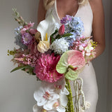 Sonder Wedding Bouquet - Colour Bomb (Limited Edition) - Premium Artificial Wedding Flowers by Sonder + Stone Boutique