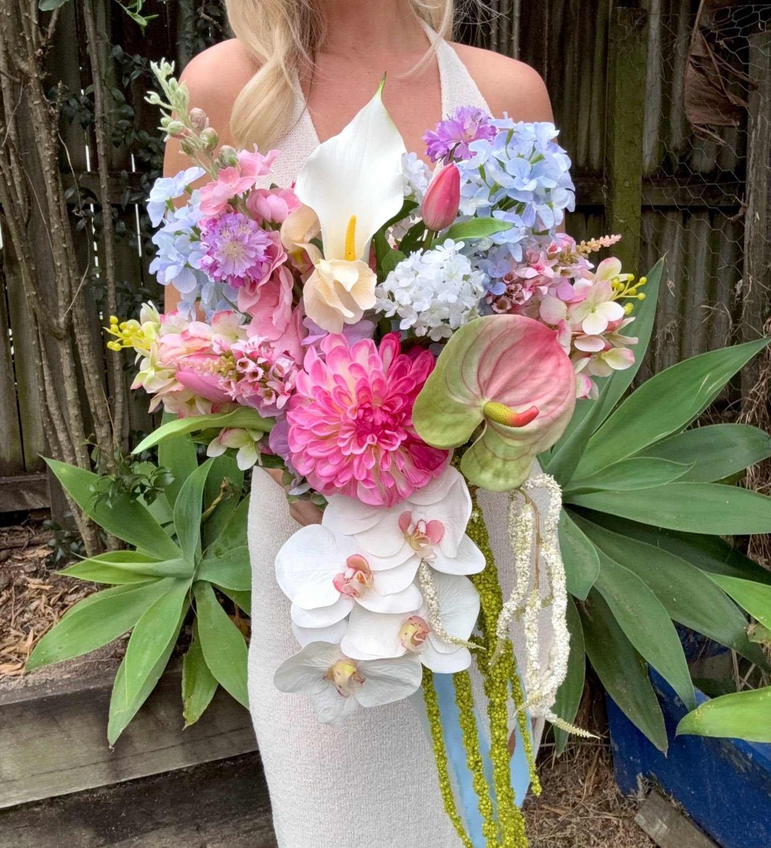 Sonder Wedding Bouquet - Colour Bomb (Limited Edition) - Premium Artificial Wedding Flowers by Sonder + Stone Boutique