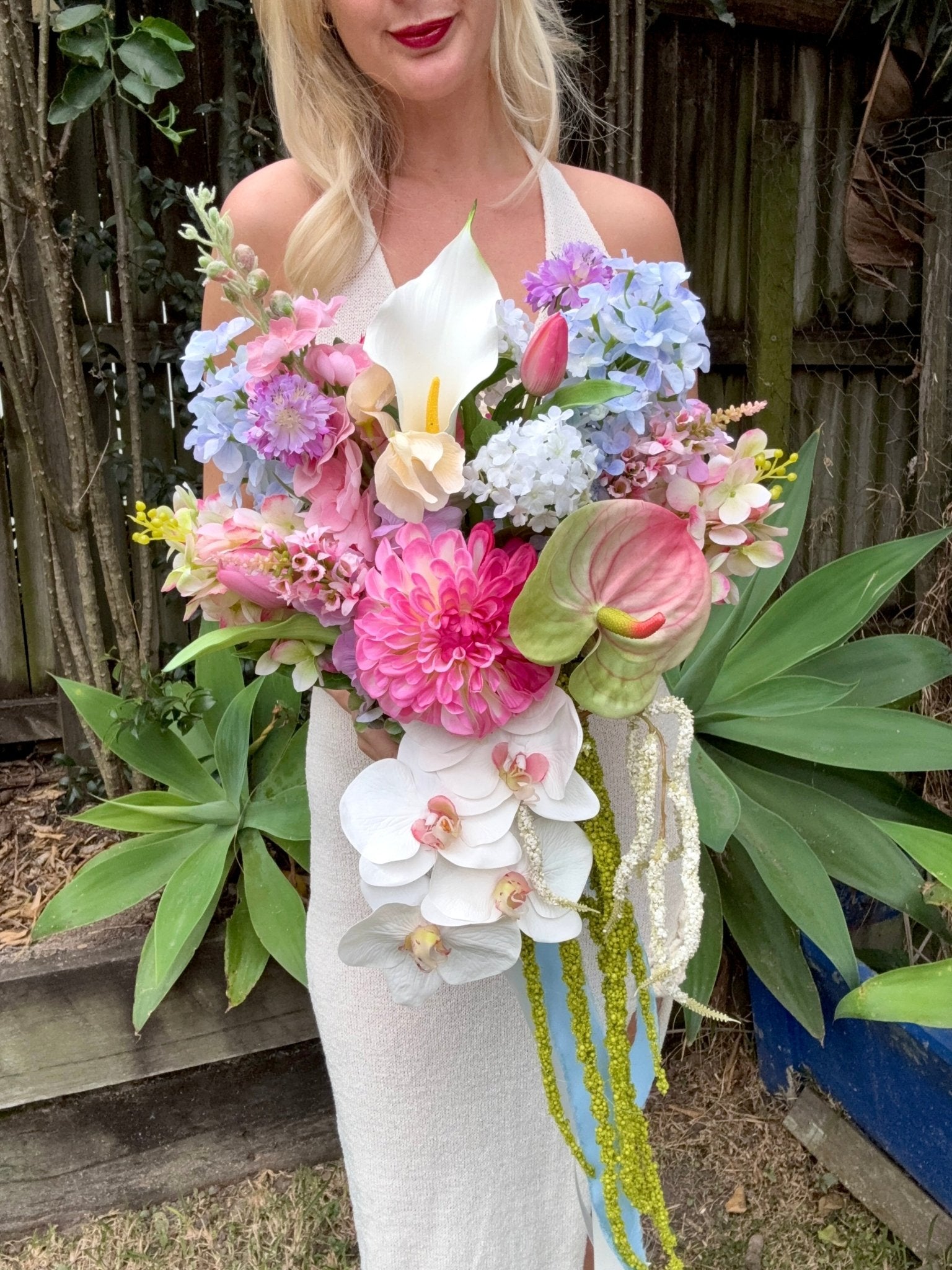 Sonder Wedding Bouquet - Colour Bomb (Limited Edition) - Premium Artificial Wedding Flowers by Sonder + Stone Boutique