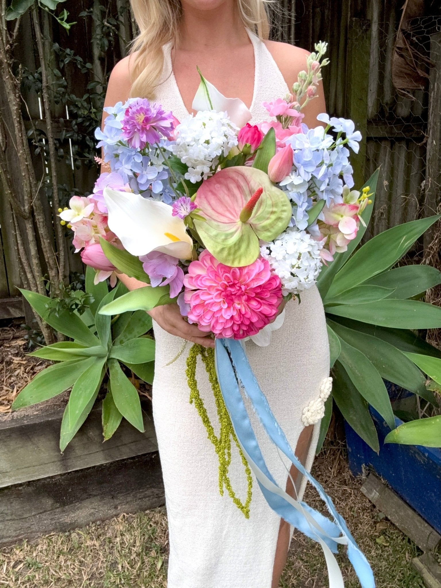 Sonder Wedding Bouquet - Colour Bomb (Limited Edition) - Premium Artificial Wedding Flowers by Sonder + Stone Boutique