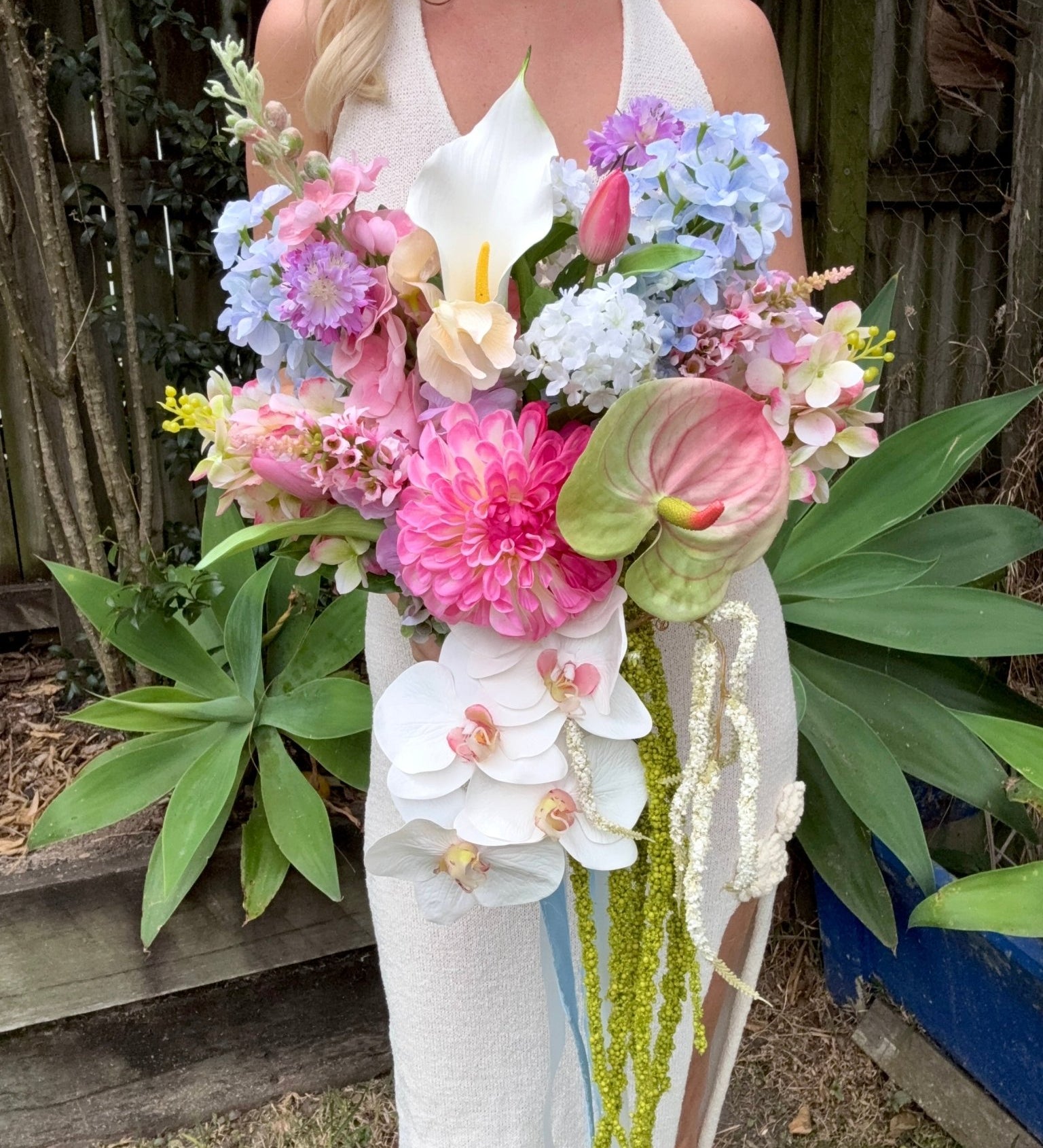 Sonder Wedding Bouquet - Colour Bomb (Limited Edition) - Premium Artificial Wedding Flowers by Sonder + Stone Boutique