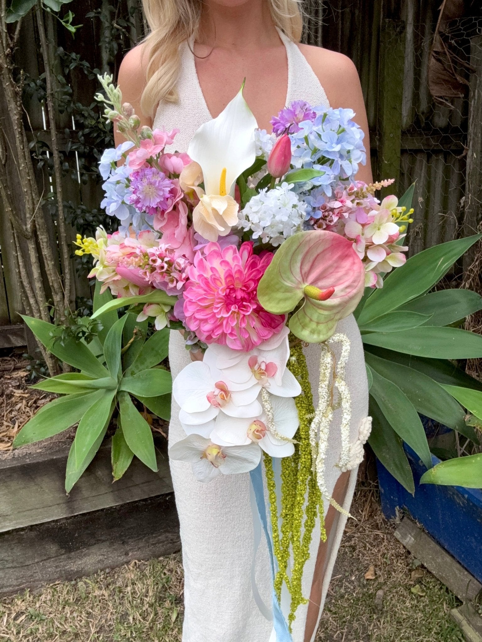 Sonder Wedding Bouquet - Colour Bomb (Limited Edition) - Premium Artificial Wedding Flowers by Sonder + Stone Boutique