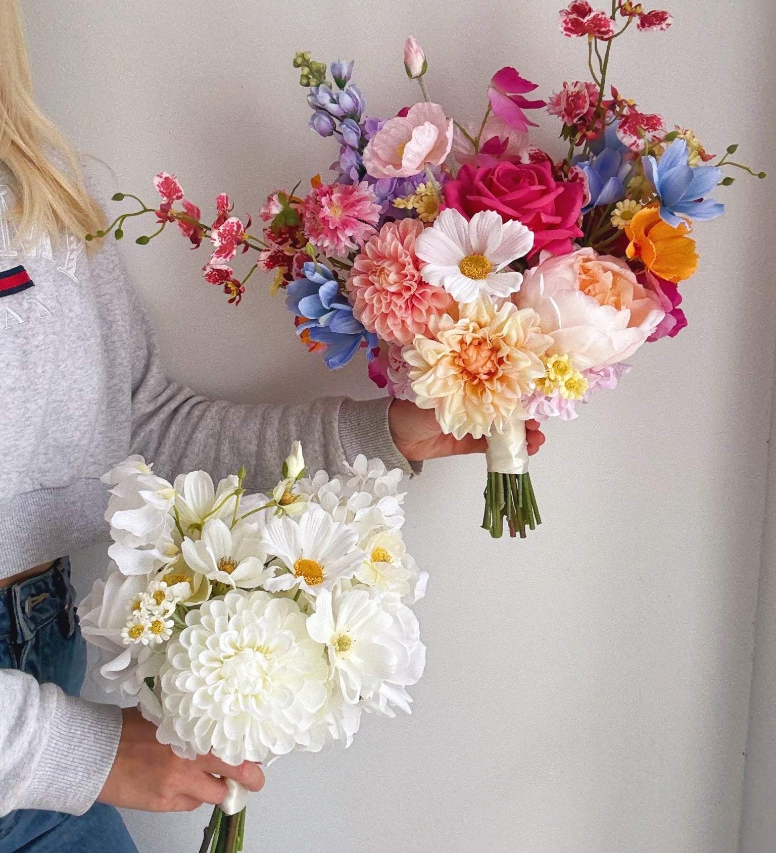 Sonder Wedding Bouquet - Colour Theory - Premium Artificial Wedding Flowers by Sonder + Stone Boutique