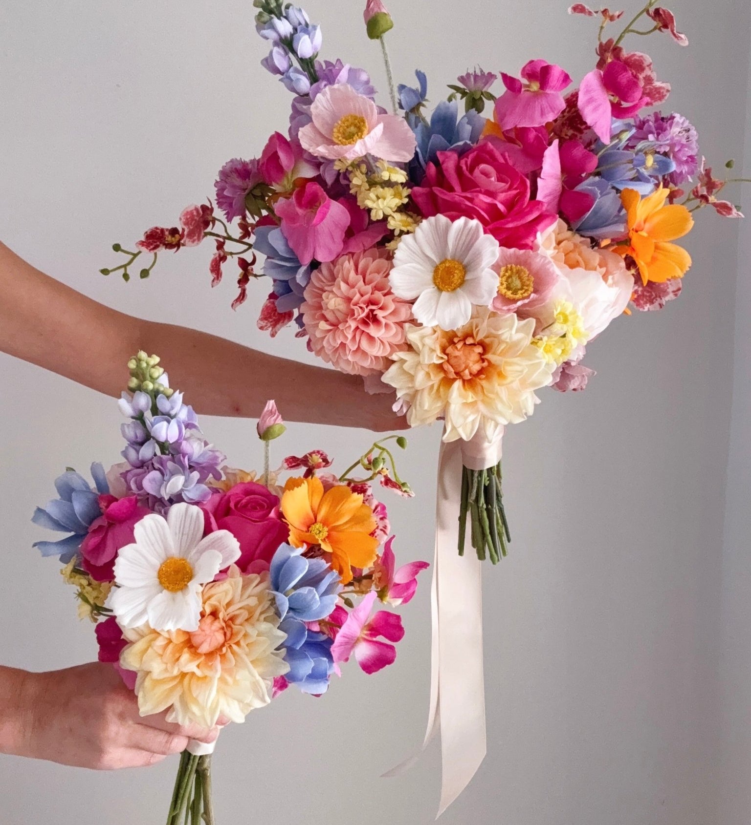 Sonder Wedding Bouquet - Colour Theory - Premium Artificial Wedding Flowers by Sonder & Stone Boutique