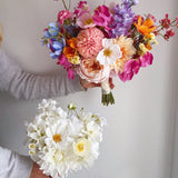Sonder Wedding Bouquet - Colour Theory - Premium Artificial Wedding Flowers by Sonder + Stone Boutique