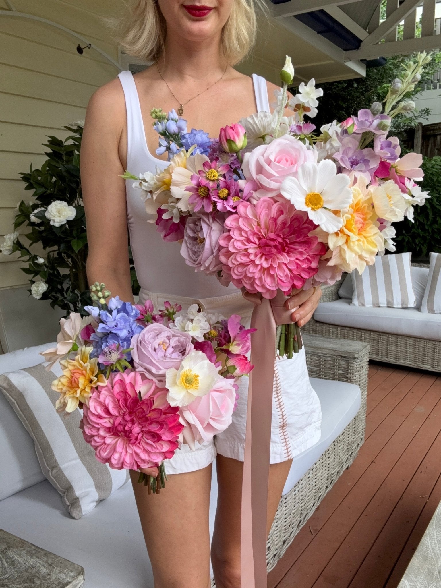 Artificial flowers Sonder Wedding Bouquet - Cottage Garden - Sonder + Stone Boutique