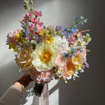 Sonder Wedding Bouquet - Cotton Candy - Premium Artificial Wedding Flowers by Sonder & Stone Boutique