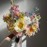Sonder Wedding Bouquet - Cotton Candy - Premium Artificial Wedding Flowers by Sonder & Stone Boutique