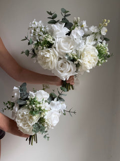 Sonder Wedding Bouquet - Evergreen - Premium Artificial Wedding Flowers by Sonder + Stone Boutique