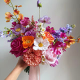 Sonder Wedding Bouquet - Flamingo Crush - Premium Artificial Wedding Flowers by Sonder + Stone Boutique