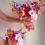 Sonder Wedding Bouquet - Flamingo Crush - Premium Artificial Wedding Flowers by Sonder + Stone Boutique