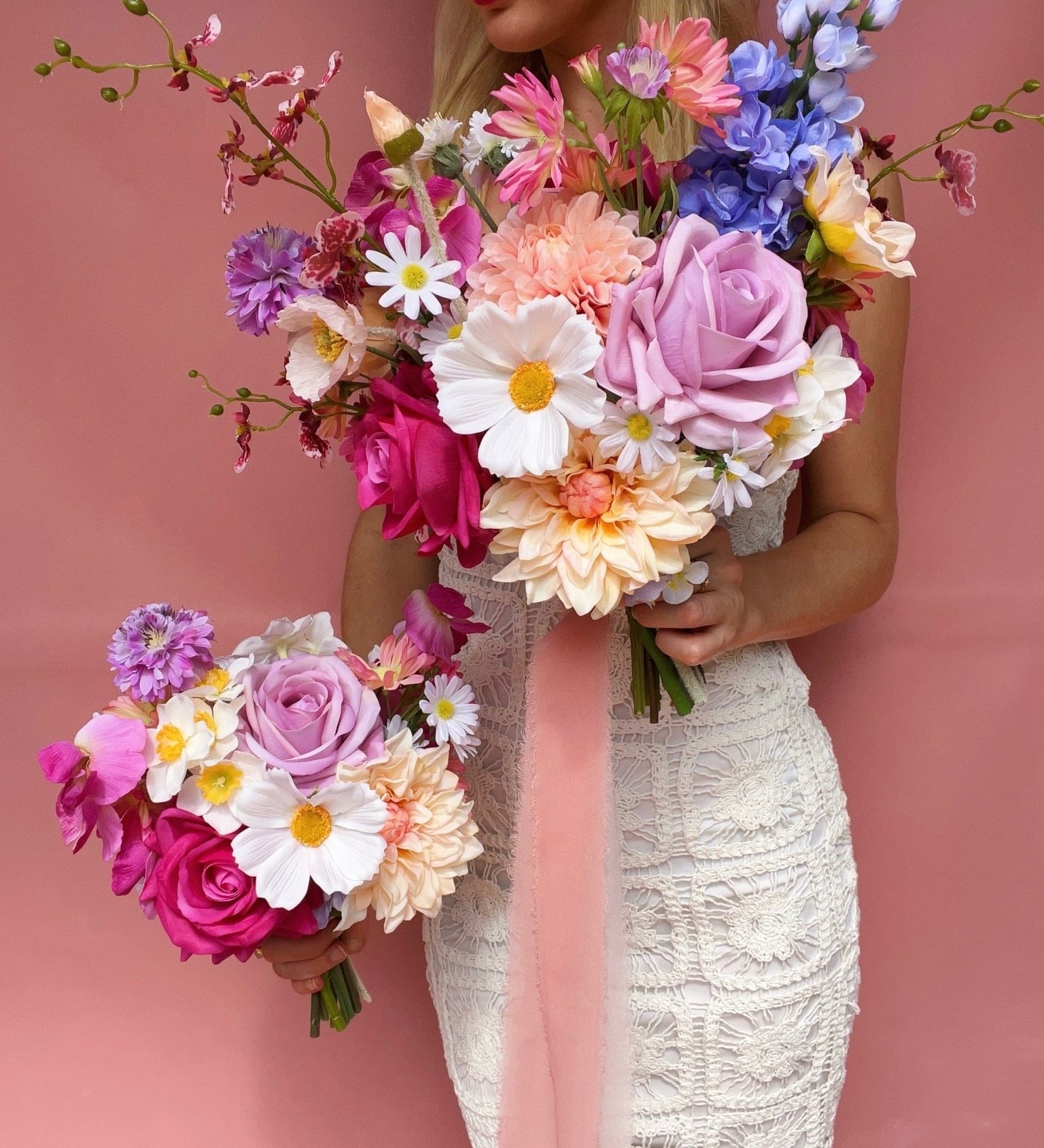 Artificial flowers Sonder Wedding Bouquet - Fun + Colourful - Sonder + Stone Boutique