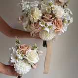 Sonder Wedding Bouquet - Garden Party (Limited Edition) - Premium Artificial Wedding Flowers by Sonder & Stone Boutique