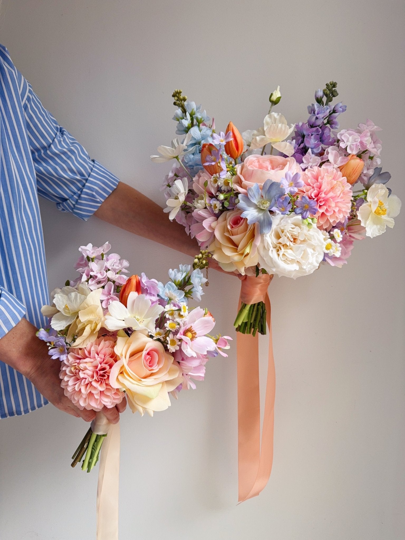 Sonder Wedding Bouquet - Garden Whimsy - Premium Artificial Wedding Flowers by Sonder + Stone Boutique