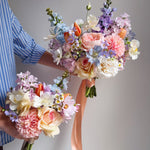 Sonder Wedding Bouquet - Garden Whimsy - Premium Artificial Wedding Flowers by Sonder + Stone Boutique
