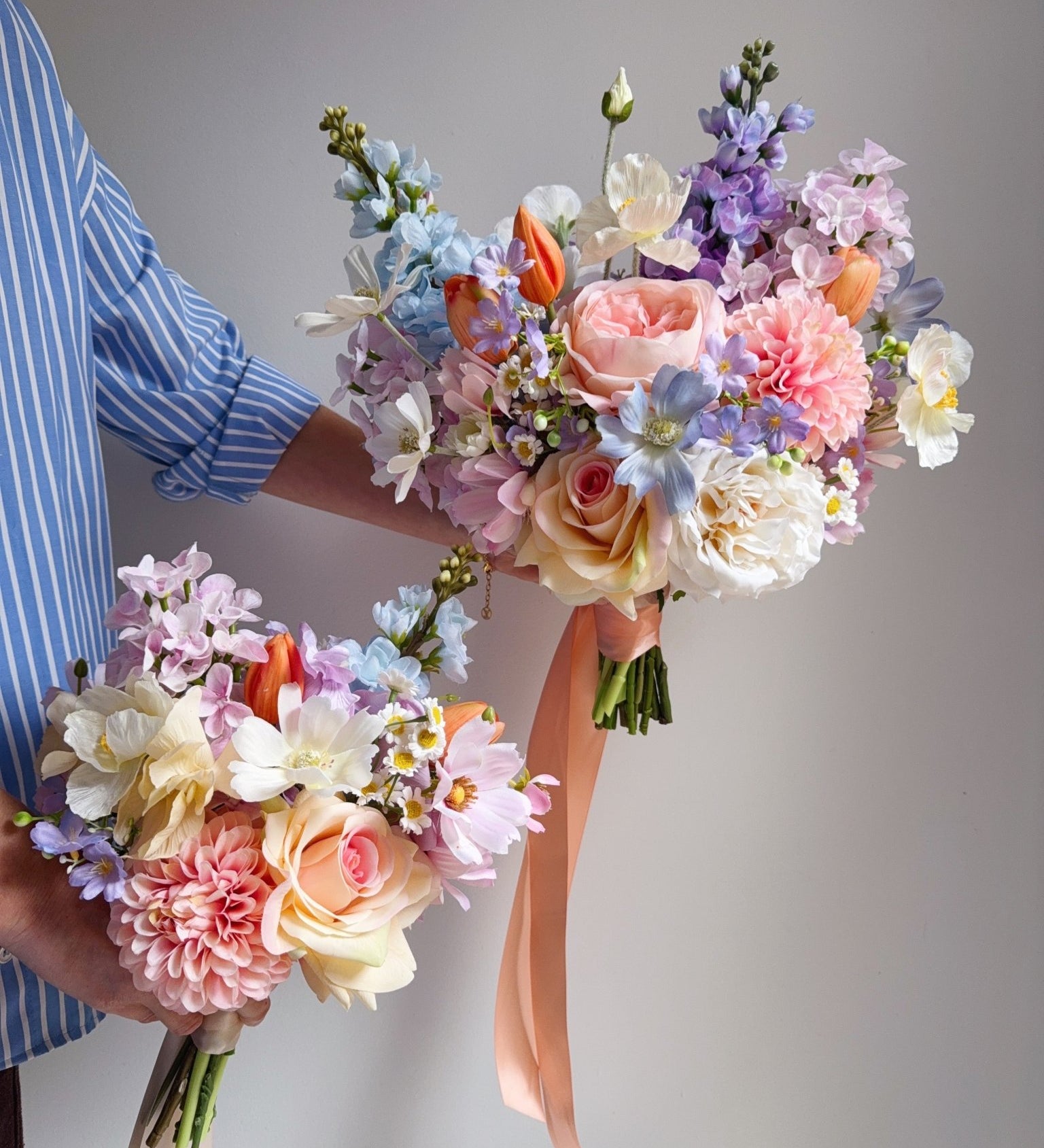 Sonder Wedding Bouquet - Garden Whimsy - Premium Artificial Wedding Flowers by Sonder + Stone Boutique