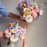 Sonder Wedding Bouquet - Garden Whimsy - Premium Artificial Wedding Flowers by Sonder + Stone Boutique