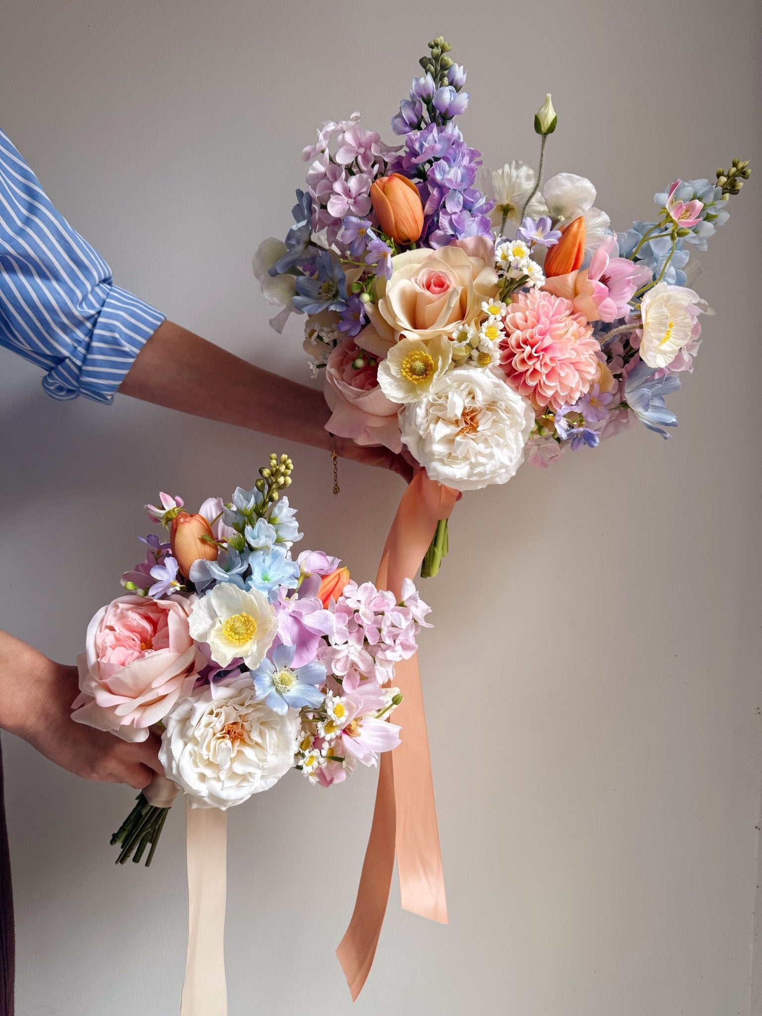 Sonder Wedding Bouquet - Garden Whimsy - Premium Artificial Wedding Flowers by Sonder + Stone Boutique