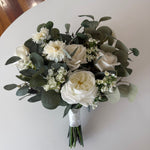 Sonder Wedding Bouquet - Ivory Eucalyptus (Limited Edition) - Premium Artificial Wedding Flowers by Sonder + Stone Boutique