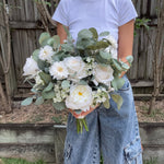 Sonder Wedding Bouquet - Ivory Eucalyptus (Limited Edition) - Premium Artificial Wedding Flowers by Sonder + Stone Boutique