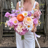 Sonder Wedding Bouquet - Lavender Clementine (Limited Edition) - Premium Artificial Wedding Flowers by Sonder + Stone Boutique