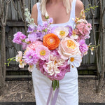 Sonder Wedding Bouquet - Lavender Clementine (Limited Edition) - Premium Artificial Wedding Flowers by Sonder + Stone Boutique