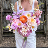 Sonder Wedding Bouquet - Lavender Clementine (Limited Edition) - Premium Artificial Wedding Flowers by Sonder + Stone Boutique