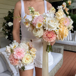 Sonder Wedding Bouquet - Lemon Sorbet - Sonder + Stone Boutique Artificial Wedding Flowers