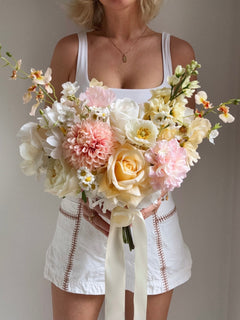 Sonder Wedding Bouquet - Lemon Sorbet - Premium Artificial Wedding Flowers by Sonder + Stone Boutique