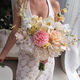 Sonder Wedding Bouquet - Like Butter - Premium Artificial Wedding Flowers by Sonder & Stone Boutique