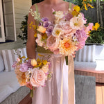 Sonder Wedding Bouquet - Lilac Citrus - Premium Artificial Wedding Flowers by Sonder + Stone Boutique