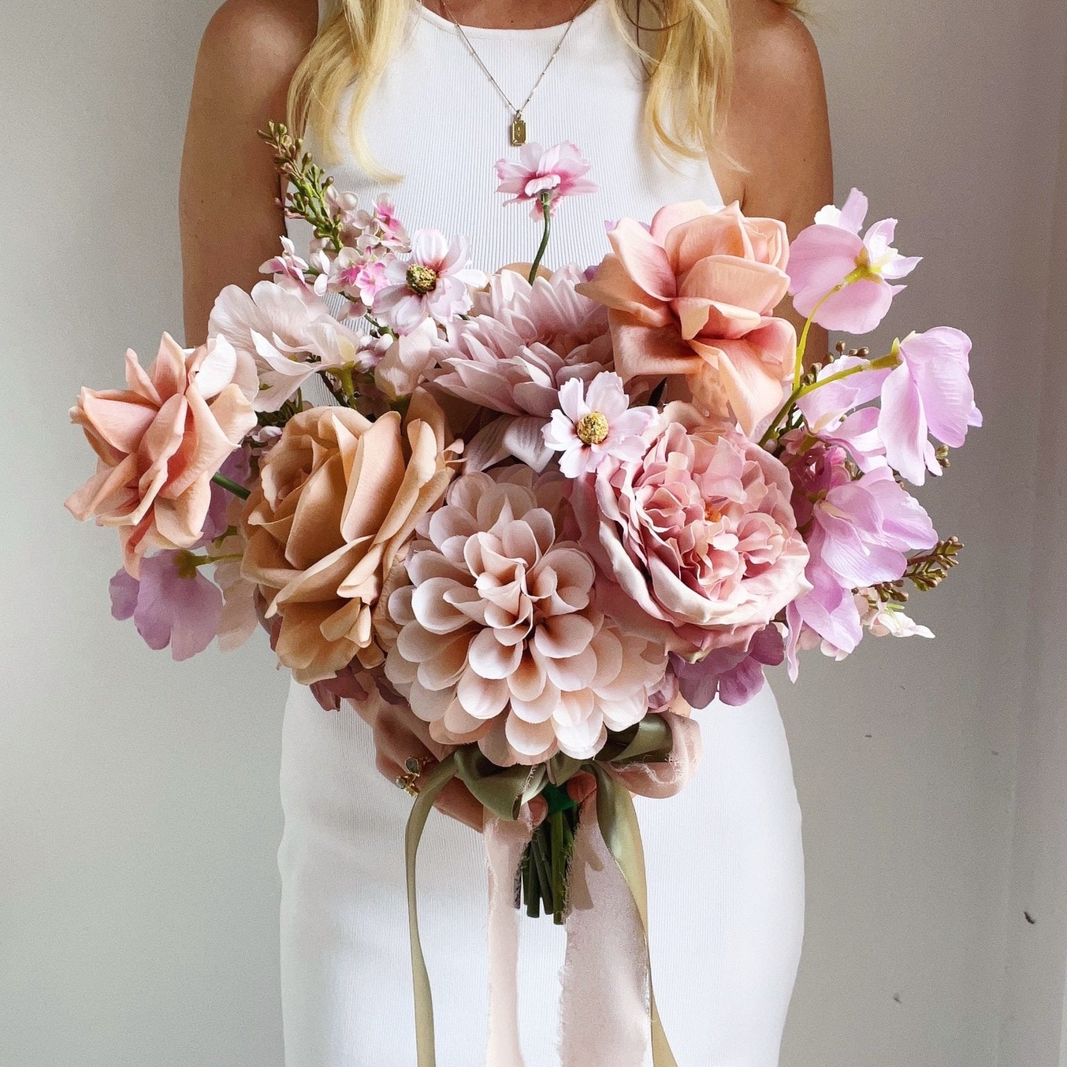 Sonder Wedding Bouquet - Lilac Love - Sonder + Stone Boutique Artificial Wedding Flowers