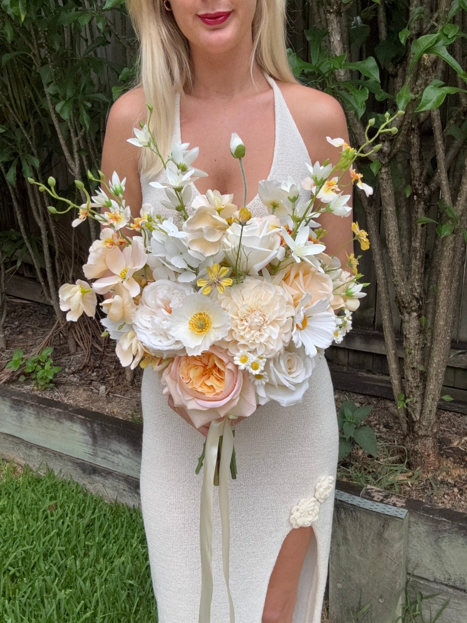 Sonder Wedding Bouquet - Limoncello (Limited Edition) - Premium Artificial Wedding Flowers by Sonder & Stone Boutique