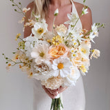 Sonder Wedding Bouquet - Limoncello (Limited Edition) - Premium Artificial Wedding Flowers by Sonder & Stone Boutique