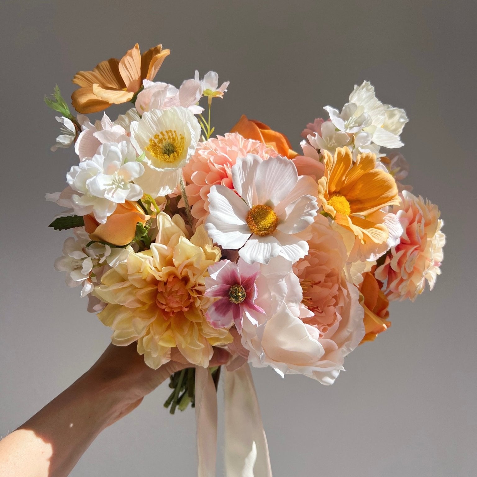 Sonder Wedding Bouquet - Marigold Fields - Sonder + Stone Boutique Artificial Wedding Flowers