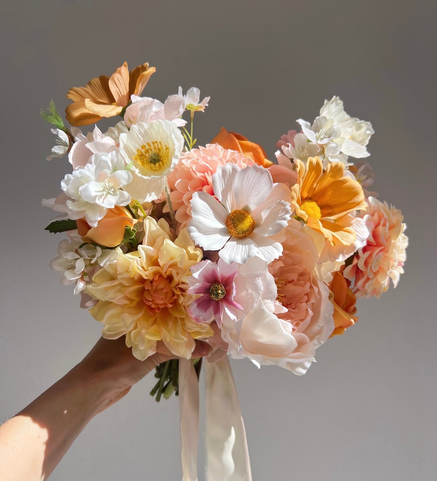 Sonder Wedding Bouquet - Marigold Fields - Sonder + Stone Boutique Artificial Wedding Flowers