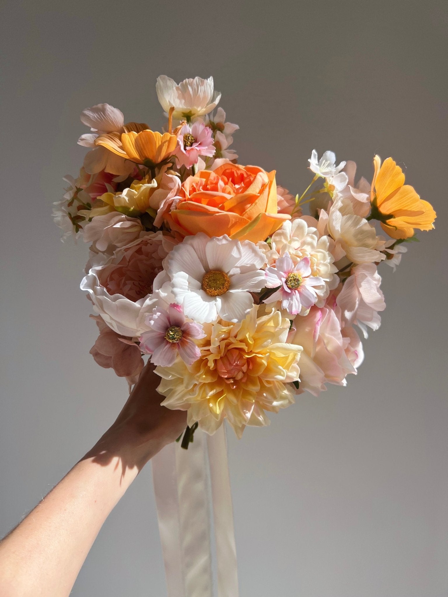 Sonder Wedding Bouquet - Marigold Fields - Sonder + Stone Boutique Artificial Wedding Flowers