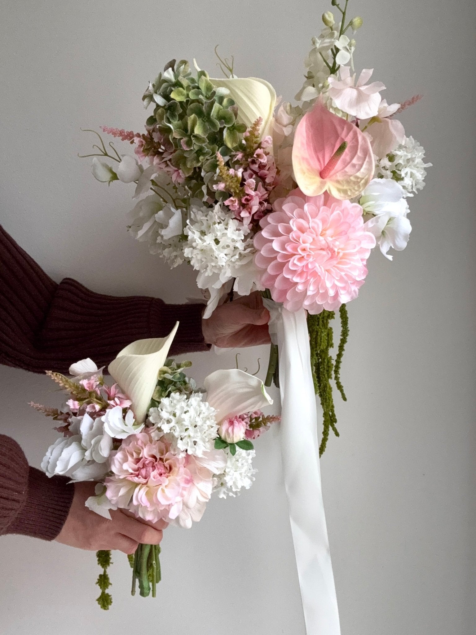 Sonder Wedding Bouquet - Orchid Bloom - Premium Artificial Wedding Flowers by Sonder + Stone Boutique