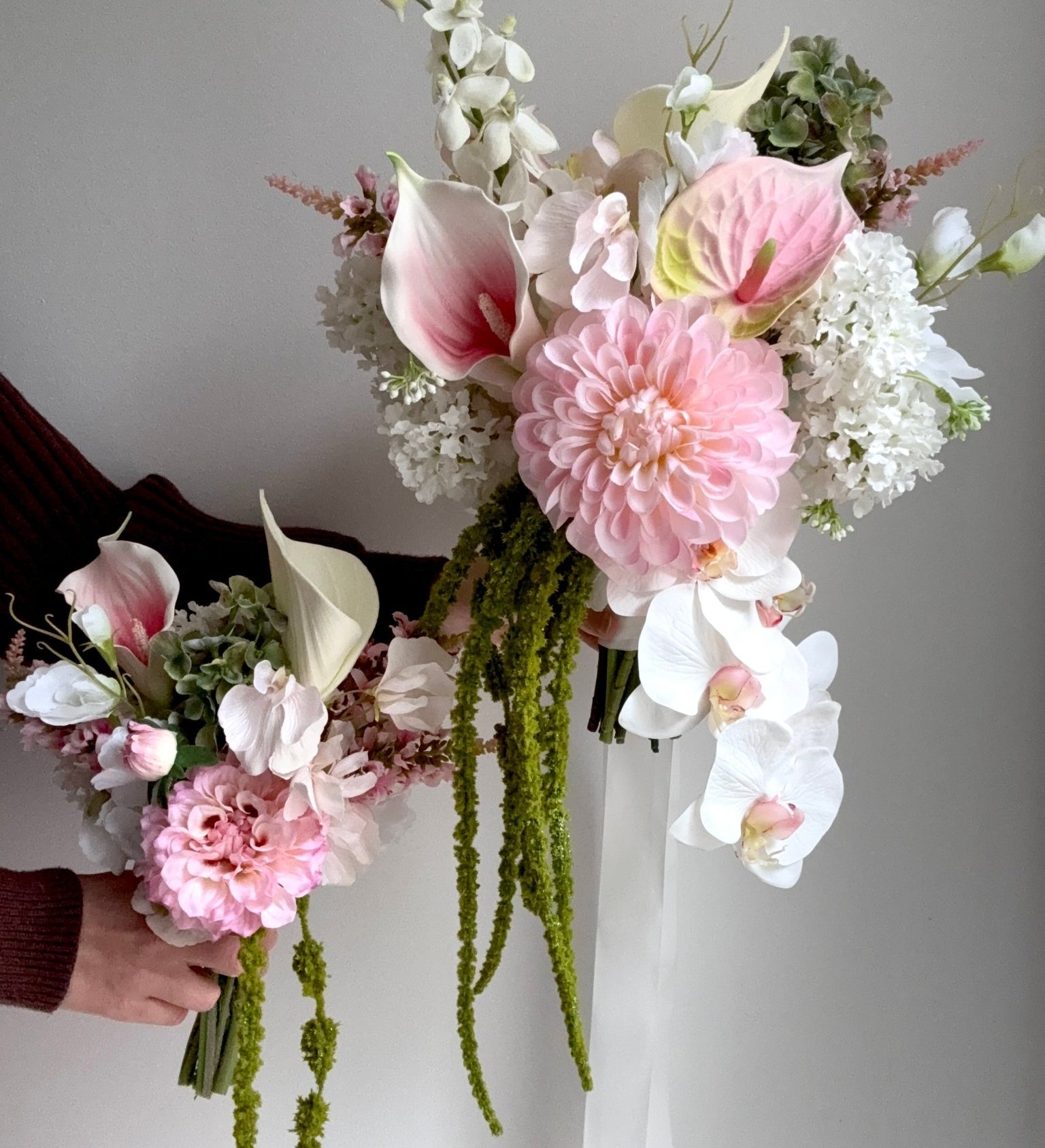 Sonder Wedding Bouquet - Orchid Bloom - Premium Artificial Wedding Flowers by Sonder + Stone Boutique