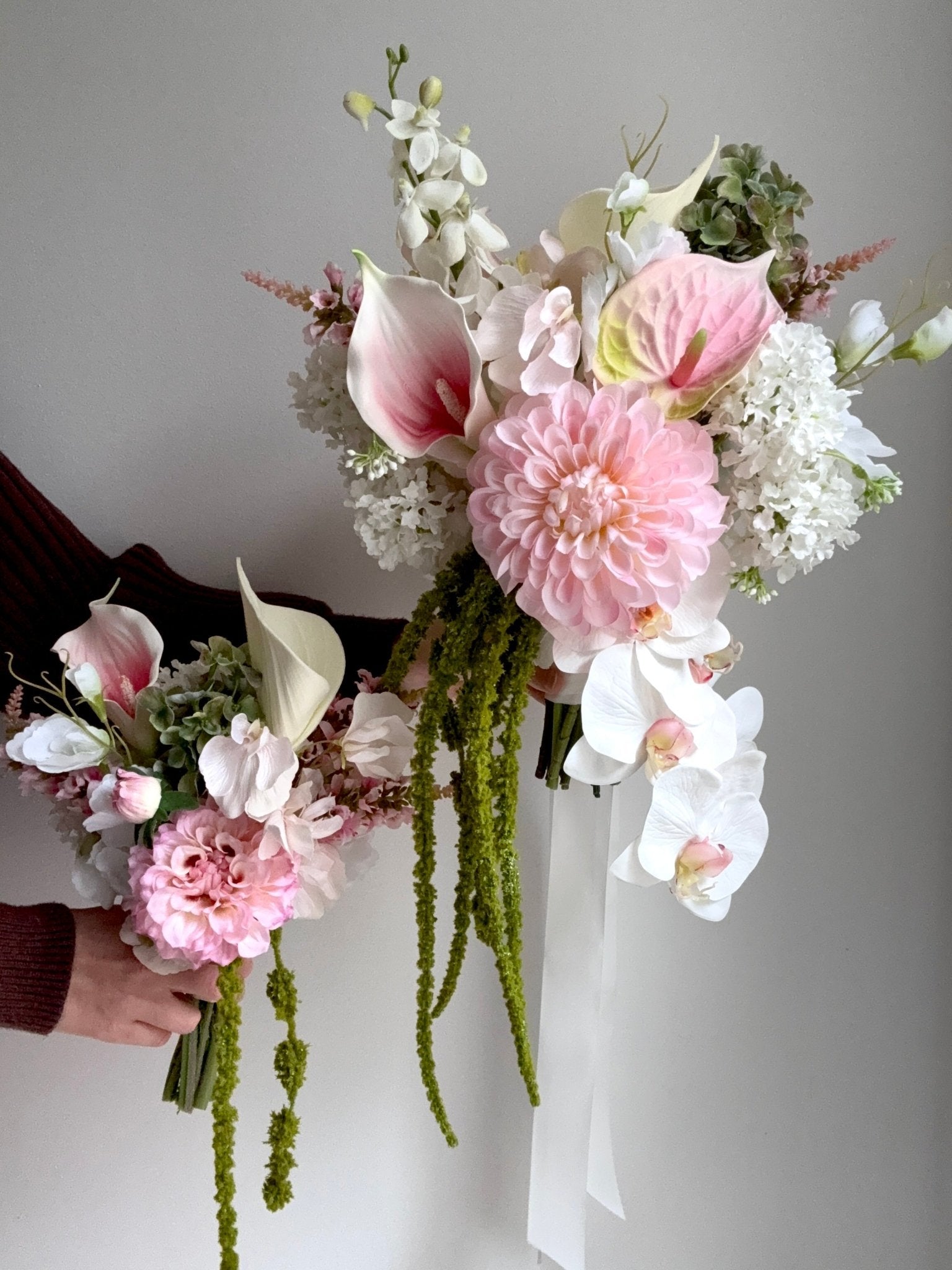 Sonder Wedding Bouquet - Orchid Bloom - Premium Artificial Wedding Flowers by Sonder + Stone Boutique