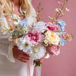 Sonder Wedding Bouquet - Pastel Soda - Sonder + Stone Boutique Artificial Wedding Flowers